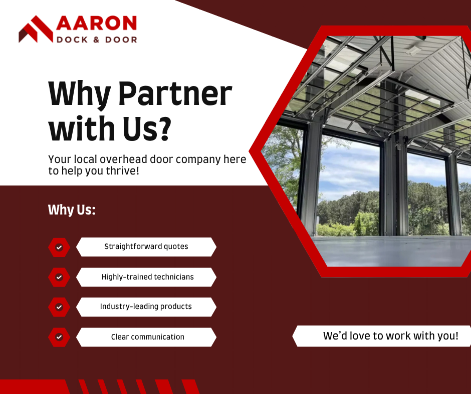 Commercial overhead door services near you - Aaron Dock & Door